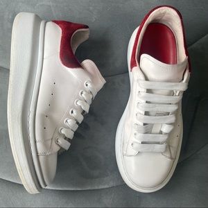 COPY - Alexander McQUEEN white red 💯 authentic!
